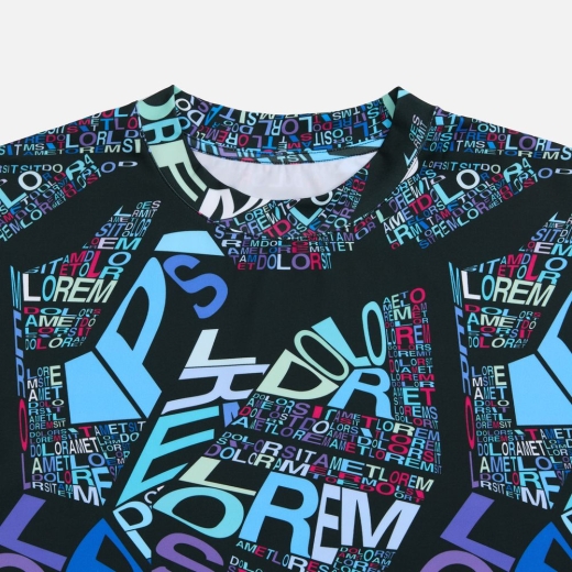 Изображение №4 | Футболка из бифлекса Morfiss с полной запечаткой на заказ, размер XS/S