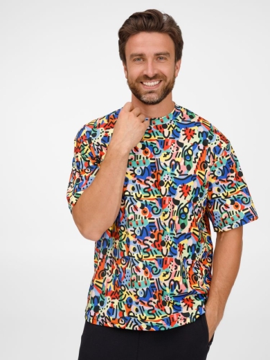 Изображение №15 | Футболка из бифлекса Morfiss с полной запечаткой на заказ, размер XS/S