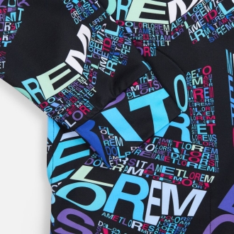 Изображение №5 | Худи унисекс Morfiss с полной запечаткой на заказ, размер XS/S