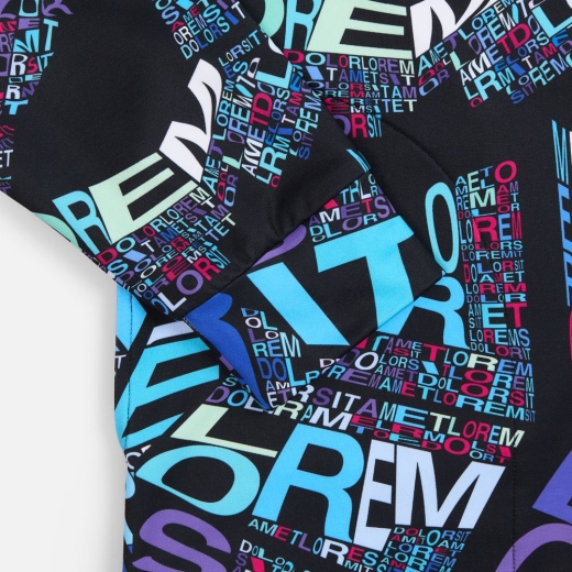 Изображение №5 | Худи унисекс Morfiss с полной запечаткой на заказ, размер XS/S