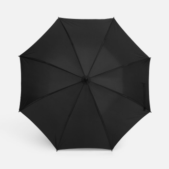 Изображение №2 | Зонт-трость Hidecolor с цветными спицами, черный с оранжевым