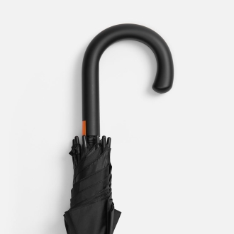 Изображение №5 | Зонт-трость Hidecolor с цветными спицами, черный с оранжевым