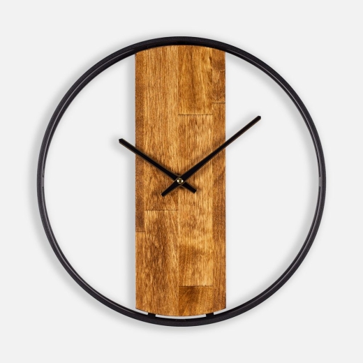 Изображение №1 | Часы Woodix, черные с коричневым