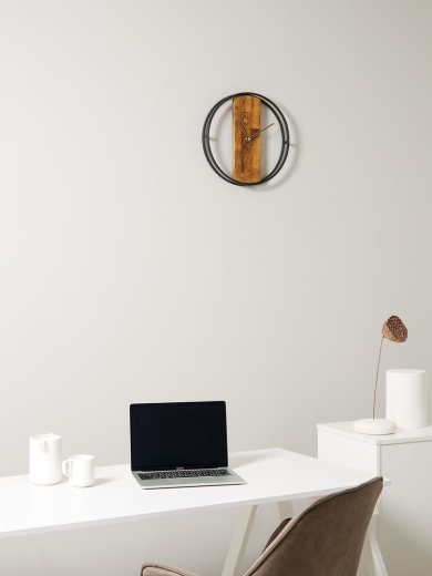 Изображение №5 | Часы Woodix, черные с коричневым