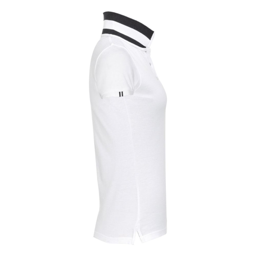 Изображение №3 | Рубашка поло Patriot Women белая с черным, размер M