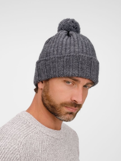 Изображение №4 | Шапка Frissonelle, серый меланж