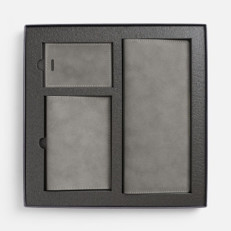 Изображение №2 | Набор Nubuk Trio, серый