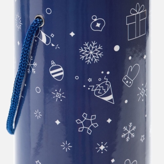 Изображение №5 | Тубус для бутылки Snowlace, синий