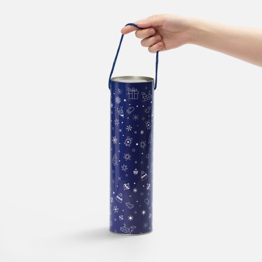 Изображение №3 | Тубус для бутылки Snowlace, синий