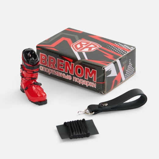 Изображение №6 | Брелок «Горнолыжный ботинок», красный