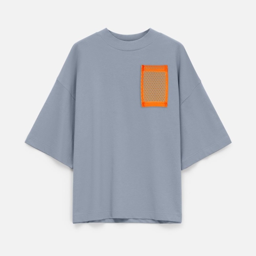 Изображение №7 | Карман из крупной сетки Pose, белый