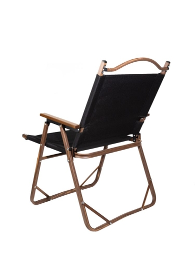Изображение №2 | Стул MW02 складной, черный, темное дерево