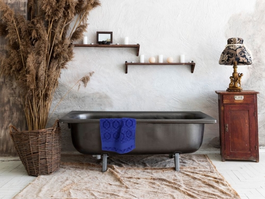 Изображение №3 | Полотенце Velin, большое, синее