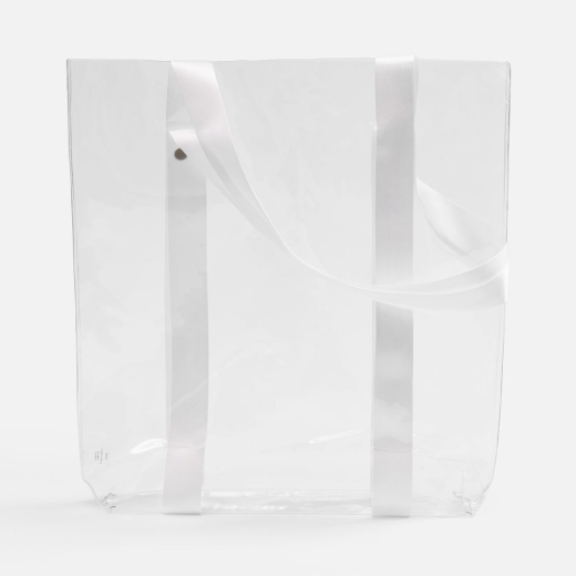 Изображение №2 | Шопер Clear Fest, ver.2, прозрачный с белыми ручками