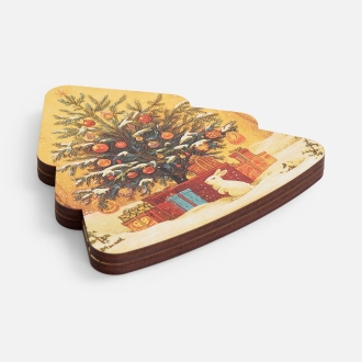 Изображение №6 | Пазл фигурный «Елочка»