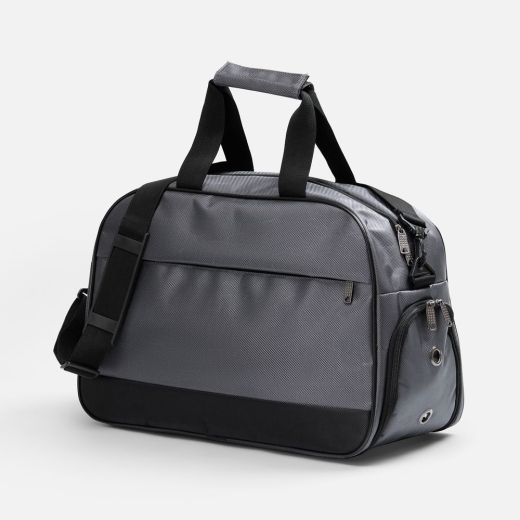 Изображение №1 | Спортивная сумка Atlantes, светло-серая с черным