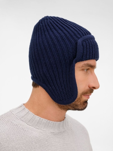 Изображение №5 | Шапка-ушанка Catch Match, темно-синяя