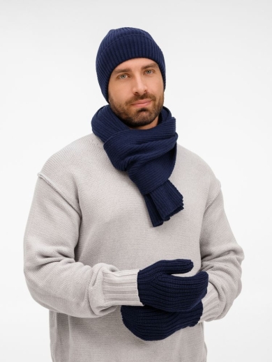 Изображение №3 | Варежки Catch Match, темно-синие, размер S/M