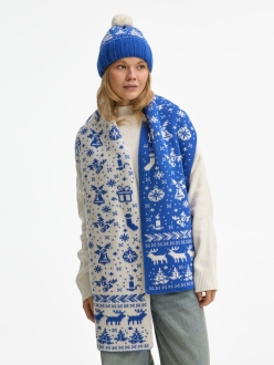 Изображение №8 | Шапка Holidale, синяя с молочным