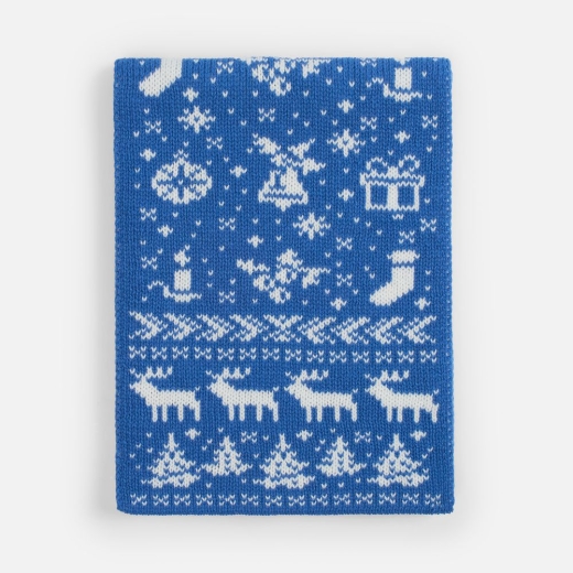 Изображение №3 | Шарф Holidale, синий с молочным