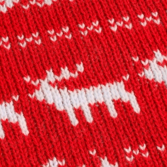 Изображение №7 | Плед Holidale, красный с молочным