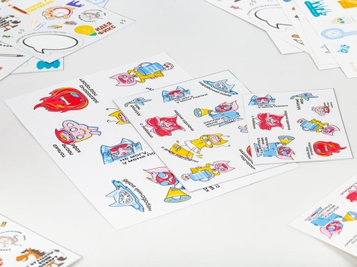 Изображение №2 | Наклейки UV-DTF Sticker Pack на заказ, S