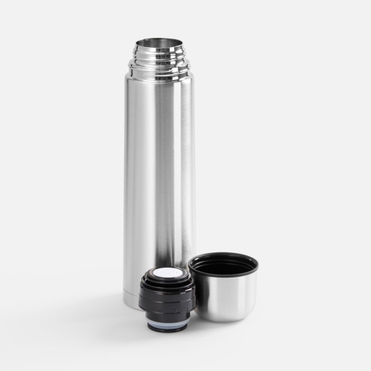 Изображение №3 | Термос Plain 1000, ver.2, серебристый