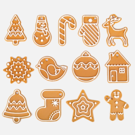 Изображение №5 | Мини-подвеска «Пряник», 3D-печать на заказ, звездочка