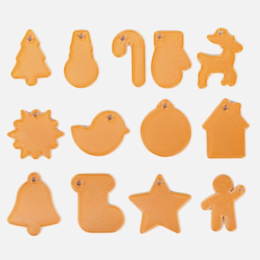 Изображение №6 | Мини-подвеска «Пряник», 3D-печать на заказ, звездочка