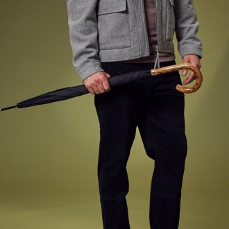 Изображение №5 | Зонт-трость Commissioner, черный