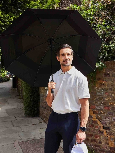 Изображение №5 | Зонт-трость Stormshield, черный