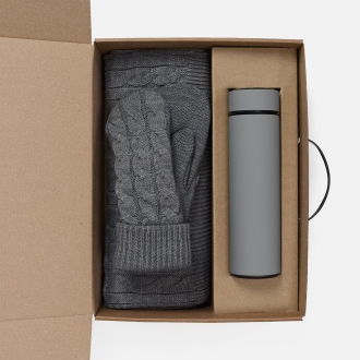 Изображение №2 | Набор Wintrish, серый меланж, размер S/M