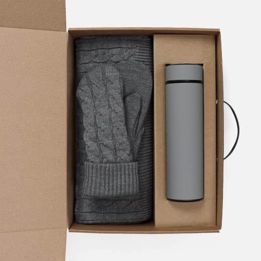 Изображение №2 | Набор Wintrish, серый меланж, размер S/M