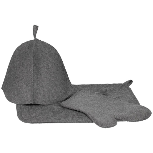 Изображение №2 | Банный набор Heat Therapy ver.2, мужской, светло-серый