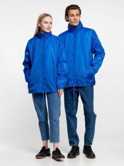 Изображение №12 | Ветровка унисекс Shift ярко-синяя, размер XS