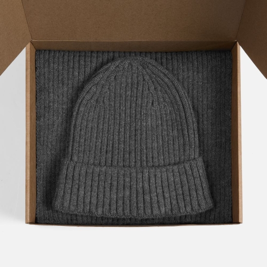 Изображение №2 | Набор Laconi, темно-серый меланж