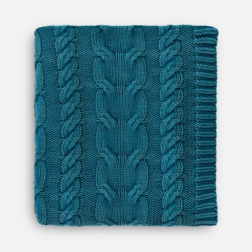 Изображение №1 | Плед Hygge, темно-зеленый