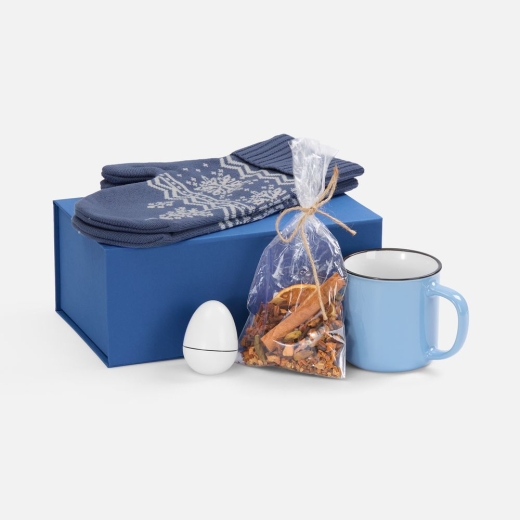 Изображение №1 | Набор Heart Warmer, голубой, размер S/M