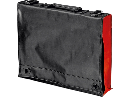 Изображение №1 | Сумка «Атташе» (черный/красный)