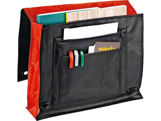 Изображение №2 | Сумка «Атташе» (черный/красный)