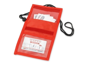 Изображение №3 | Нагрудное  портмоне «Аквавива» (красный)