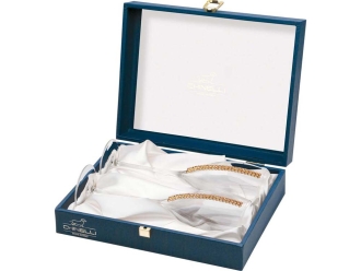 Изображение №2 | Набор бокалов для шампанского (прозрачный/золотистый)