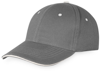 Изображение №4 | Бейсболка «New Castle» (серый/белый)