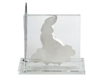 Изображение №4 | Настольный прибор «Удачное приобретение» (черный, серебристый)