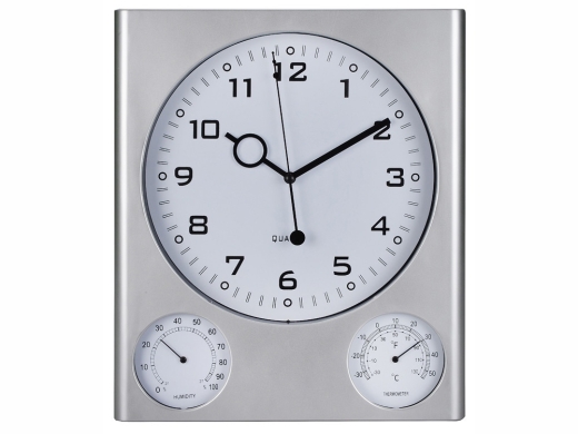Изображение №2 | Погодная станция настенная «Патерна» (серебристый)