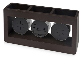 Изображение №2 | Погодная станция «Трилогия» (коричневый/серебристый)