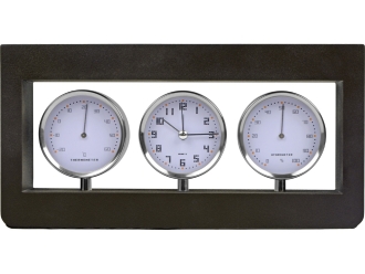 Изображение №3 | Погодная станция «Трилогия» (коричневый/серебристый)