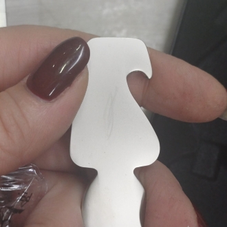 Изображение №5 | Брелок-открывалка «Human» (серебристый)