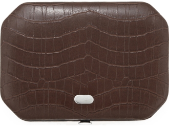 Изображение №3 | Маникюрный набор «Белла» (коричневый, черный, серебристый)