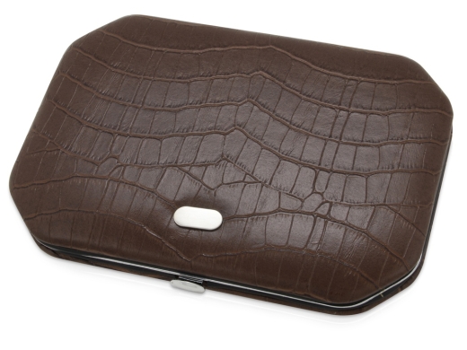 Изображение №1 | Маникюрный набор «Белла» (коричневый, черный, серебристый)